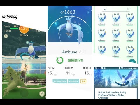 Articuno Raid Day in Pokemon GO Malaysia on 7th July 2018