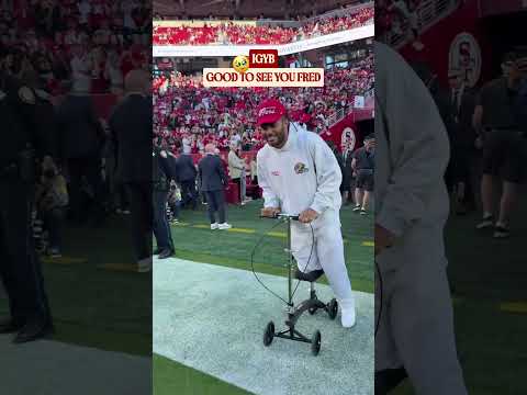 Our captain is always with us. #FredWarner #nfl #49ers