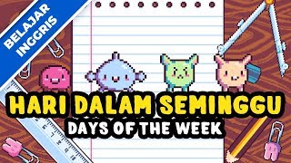 Download lagu Belajar Bahasa Inggris | Hari Dalam Seminggu | Lagu Anak Terpopuler 2019 | Bibitsku mp3