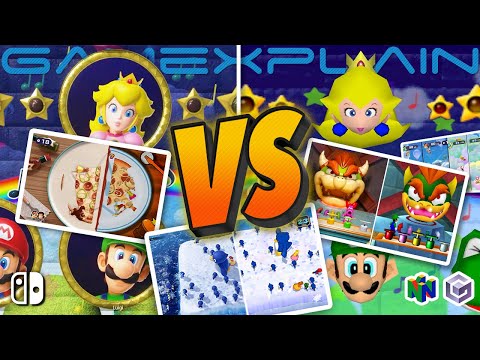 Mario Party Superstars Graphics Comparison: All 100 Minigames! (Switch vs. N64, GameCube, & Wii U)