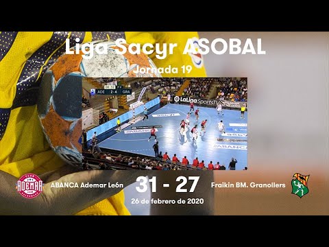 Liga Sacyr ASOBAL J19: ABANCA Ademar León - Fraikin BM. Granollers 31-27