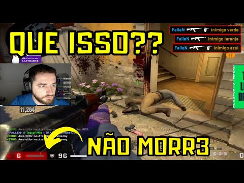 Vini NÃO ACREDITOU na Jogada do Fallen