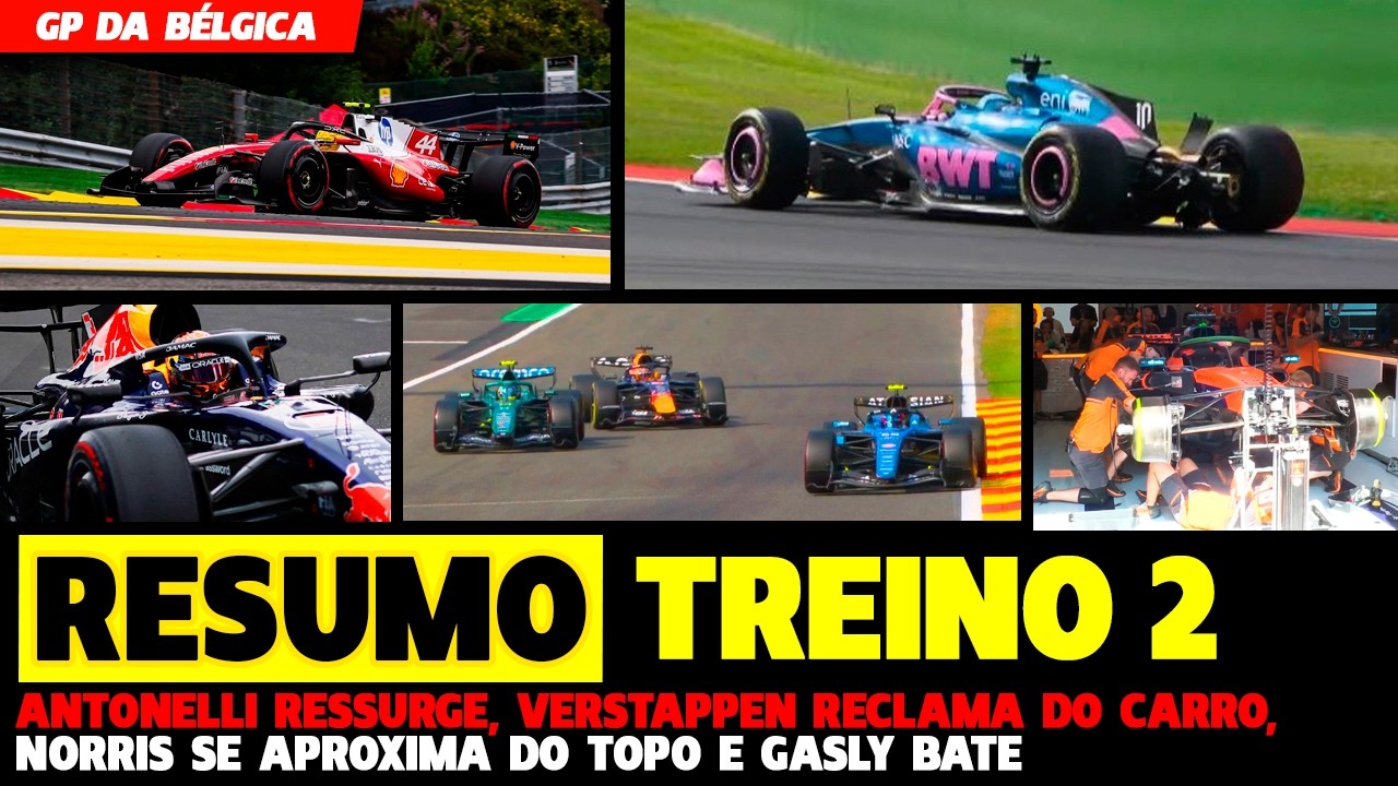 🚨TL2: VERSTAPPEN RECLAMA DE CÂMBIO, ANTONELLI RESSURGE, GASLY BATE E FERRARI DISCRETA | FÓRMULA 1