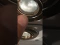 change a bulb / changing a bulb / Downlight bulb / canister light / can light / Pot light / Led