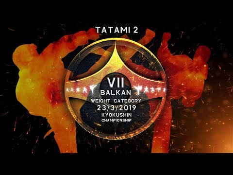 TATAMI 1 - 7th Balkan Kyokushin Weight Championship