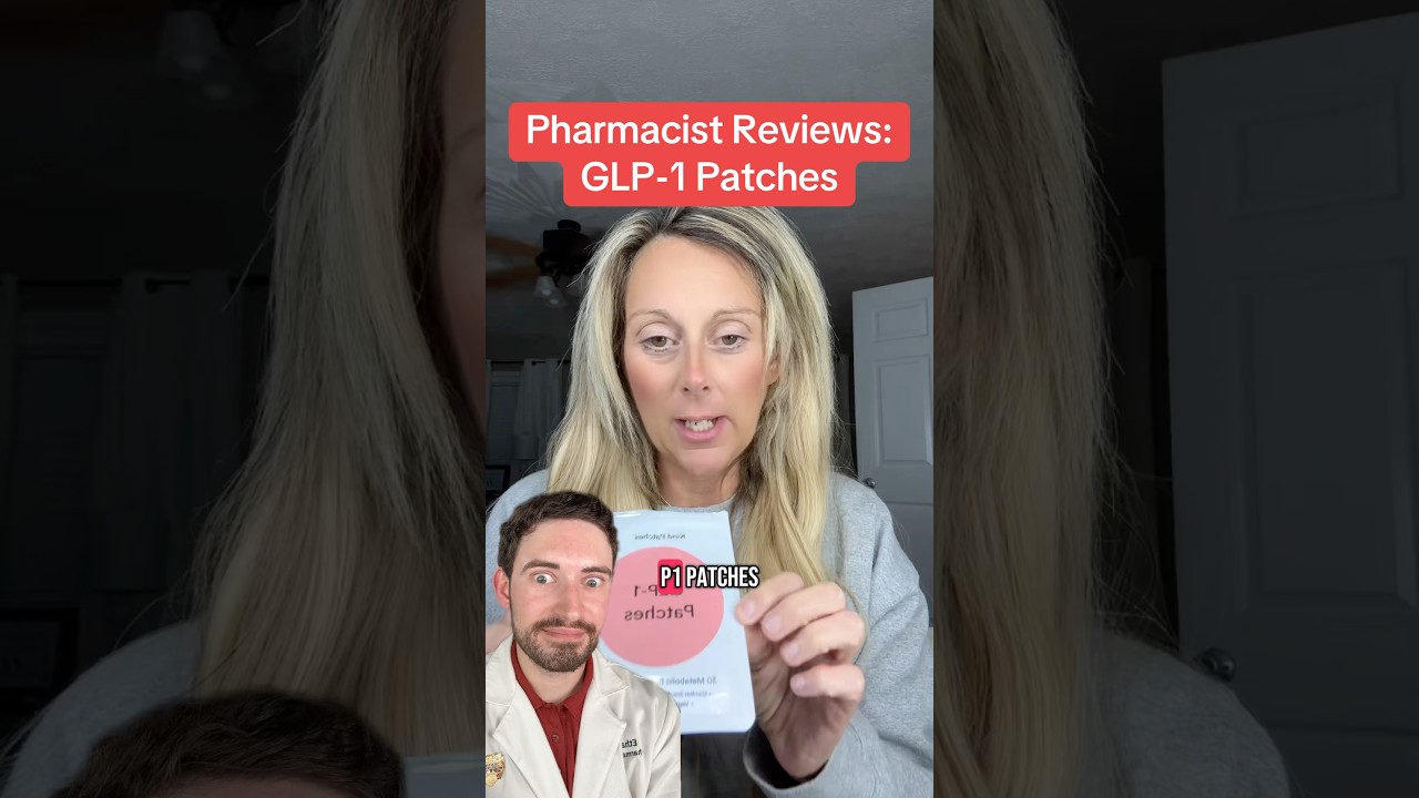 Are GLP-1 Patches over the counter the same as GLP-1 injectables? Pharmacist Reviews #weightloss