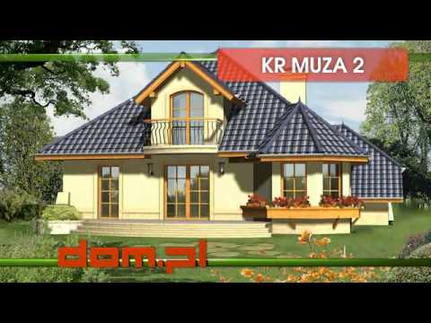 Projekty domów z poddaszem - KR Muza 2