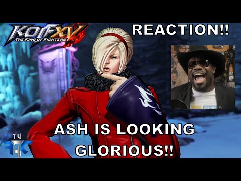 KOF XV ASH CRIMSON REACTION!!