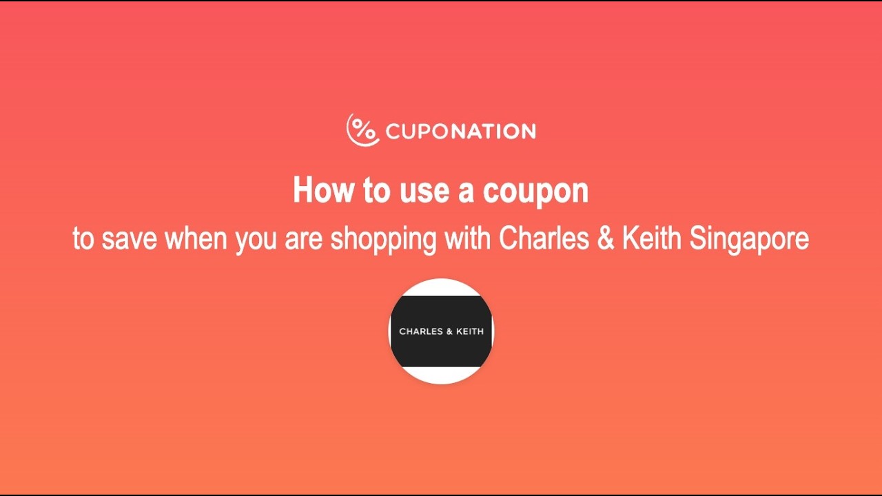 Simple steps to redeem Charles and Keith promo codes