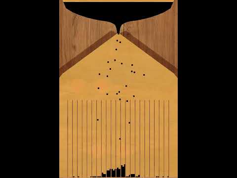 Galton Board - bell curve