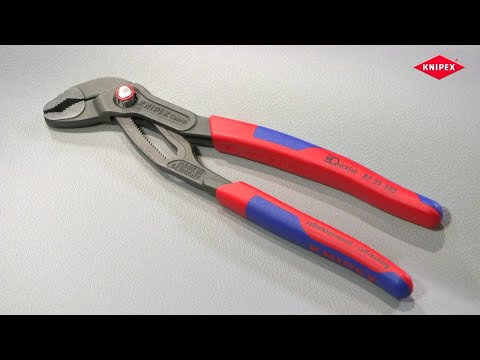 KNIPEX Cobra® QuickSet High-Tech Water Pump Pliers video