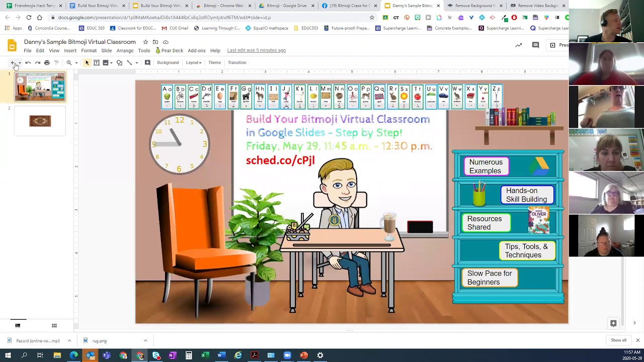 Build Your Bitmoji Virtual Classroom in GoogleSlides - Step by Step!