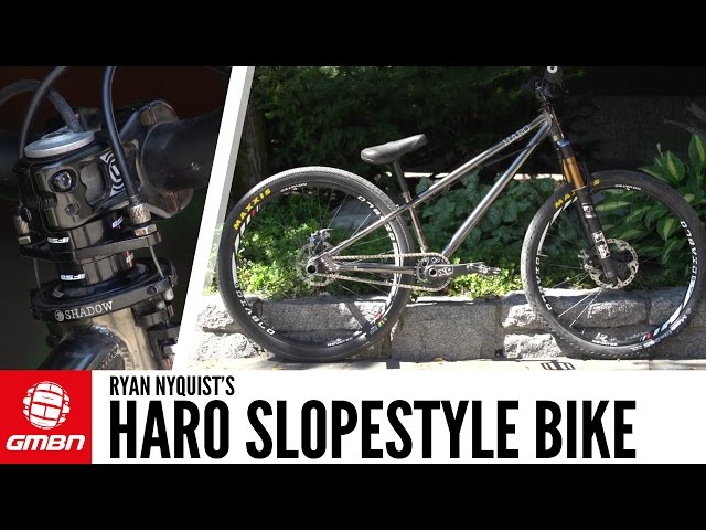 haro slopestyle bike