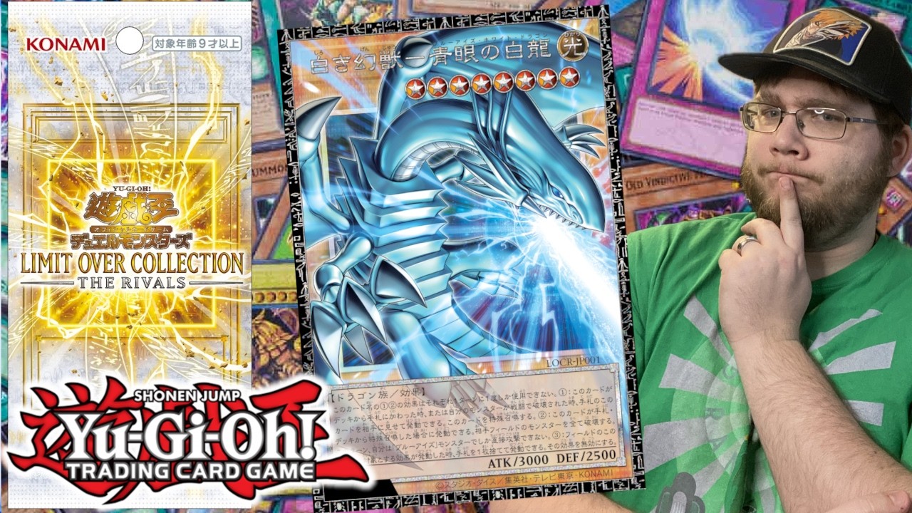 Hunting For a SERIALIZED Blue-Eyes! 💎 Yu-Gi-Oh! Limit Over Collection The Rivals Opening
