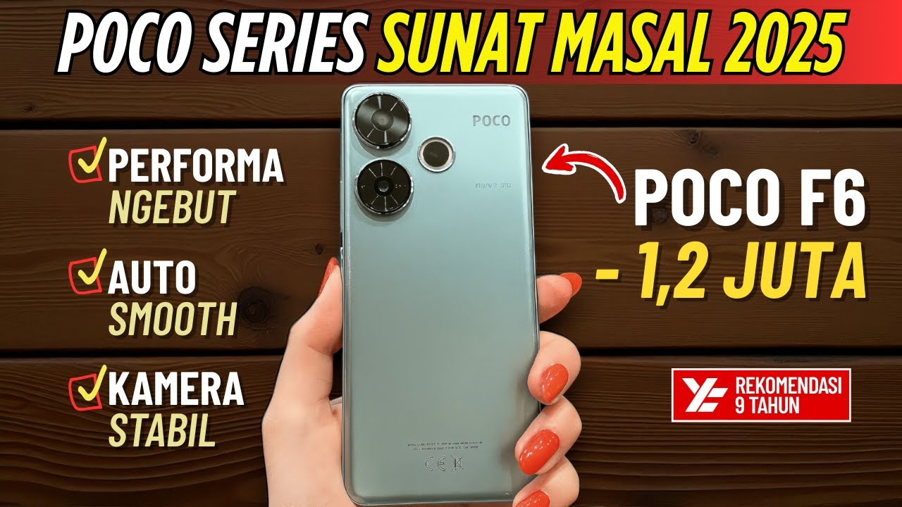 SUNAT MASAL! 5 HP POCO TURUN HARGA ABIS ABISAN September 2025