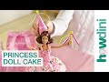 Birthday Cake Ideas: How to make a princess doll.