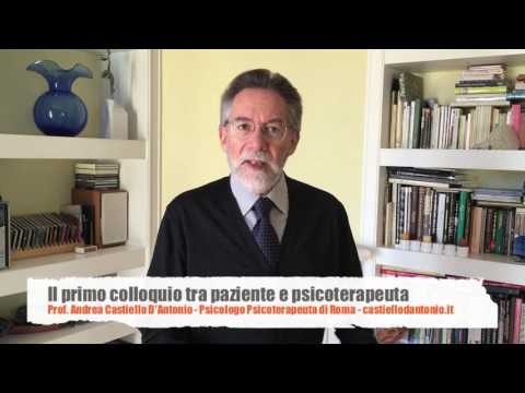 Il primo colloquio paziente - psicoterapeuta
