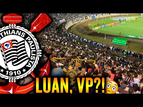 LUAN?! Olha a reação da torcida do Corinthians para Vítor Pereira na Copa do Brasil 2022