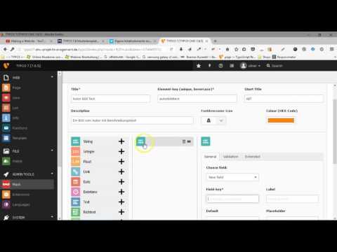 CMS Installation TYPO3 7.6 7 - Mask