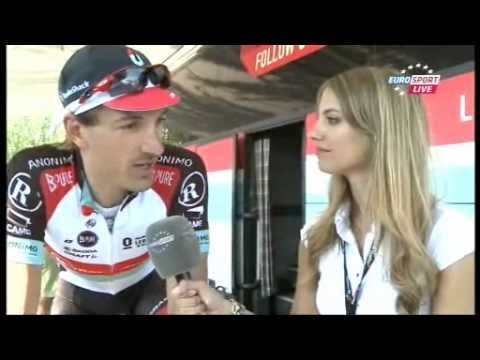 Warming-up Fabian Cancellara - Vuelta 2013 stage 11