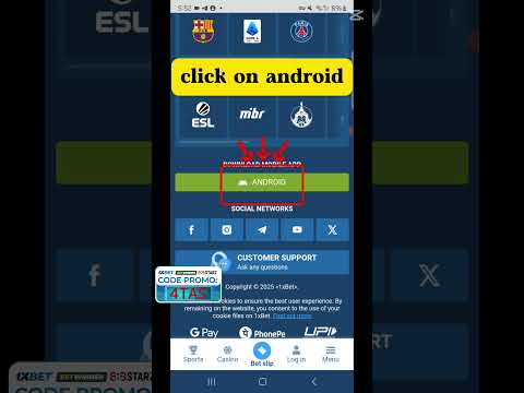 📲 How to Download 1xbet App on Android &ndash; Easy & Fast Tutorial! 🔥💰#1xbet #1xbetapp #1xbetdownload