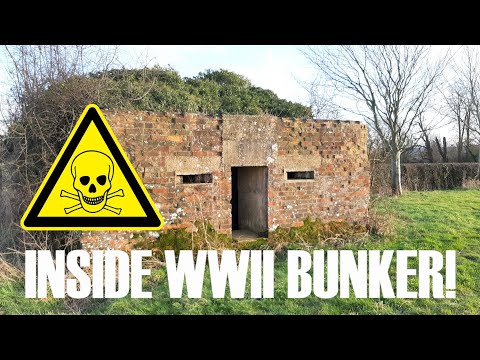 Inside a WWII Pillbox Bunker!