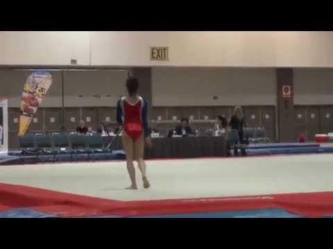 Hannah Nipp Level 9 Gymnastics Floor - 2014 Gymnastics Legends