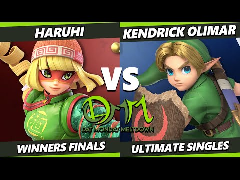 DAT MM 367 WINNERS FINALS - Kendrick Olimar (Young Link) Vs. Haruhi (Min Min) Smash Ultimate - SSBU