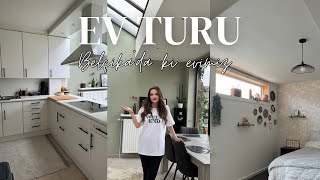 4+1 Tripleks Ev Turu 🏡 Belçika’daki evimiz, Neyi nerden aldık? #evturu