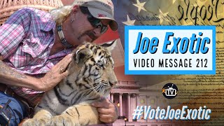 Joe Exotic: People will party and celebrate something they have no clue on.  Watch and share.