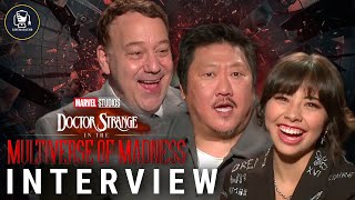 &#39;Doctor Strange 2&#39; Interviews With Sam Raimi, Benedict Wong and Xochitl Gomez