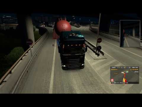 ETS2: Heat Exchanger from Napoli container depot to Terni ACC