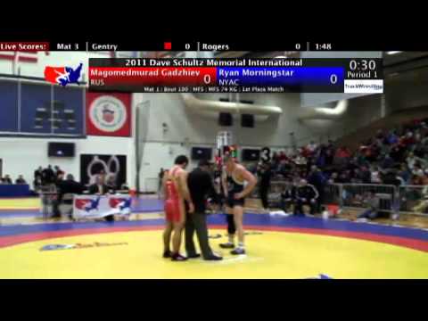 Schultz Freestyle 74kg Final Magomedmurad Gadzhiev (RUS) vs. Ryan Morningstar (NYAC)