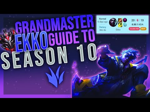 Grandmaster Ekko Guide To Season 10 [Full Gameplay]