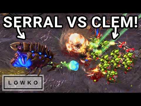 StarCraft 2: Serral INFESTOR RUSHES Clem!