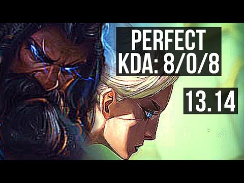 UDYR vs CAMILLE (TOP) | 8/0/8, 900+ games, Legendary | KR Diamond | 13.14