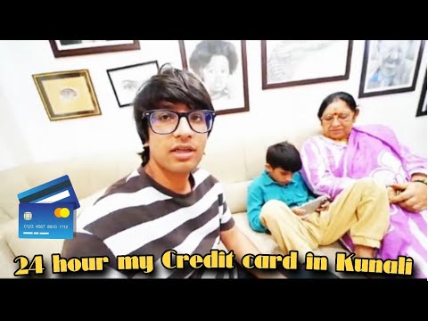 24 🤯Hour Credit Card Challenge In Kunali ! Aaj To Kunali Ko Credit Card De Diya !Saurabh Joshi Vlogs