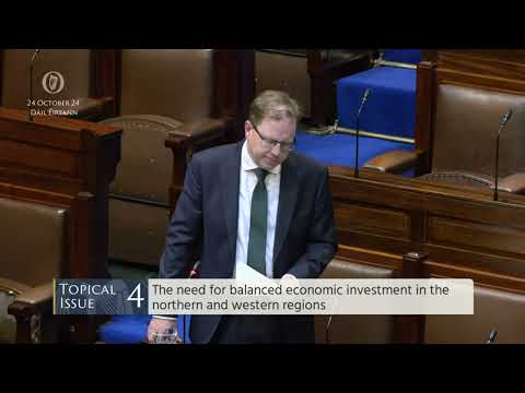 Éamon Ó Cuív warns of infrastructure neglect in north and west