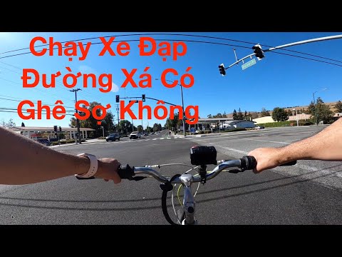 Cuộc Sống Bên Mỹ : Hôm Nay Mình Đạp Xe Cho Các Bạn Xem Phong Cảnh Đường Xá  [Vlog 176-2021]