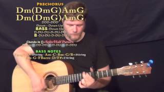 A Thousand Years (Sawyer Fredericks) Guitar Lesson Chord Chart - Capo 5th