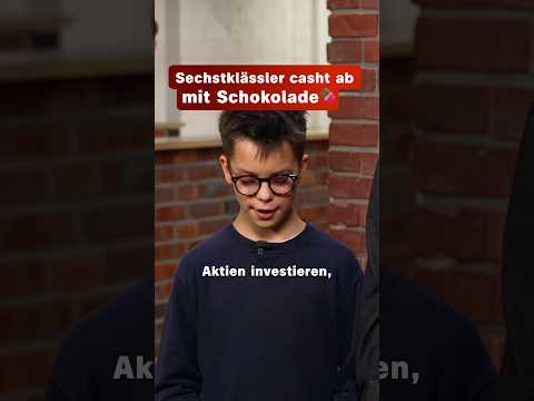Der Verkauf schmeckt! Schüler macht dreistelligen Gewinn mit Schokolade | Bares für Rares #shorts