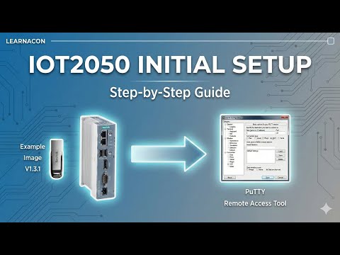 Part of a video titled Siemens IOT2050 Setup: A Step-by-Step Guide for Beginners
