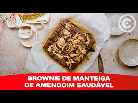 O melhor Brownie de Manteiga de Amendoim