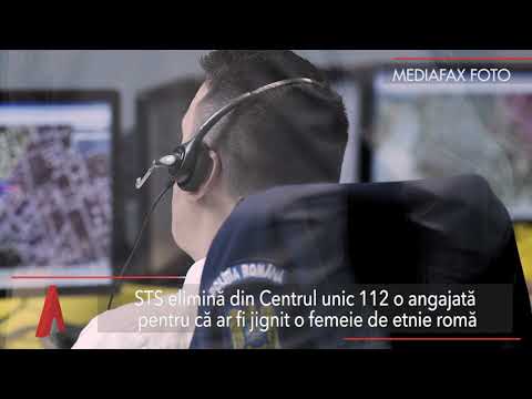 Stiri Mediafax 02 Septembrie - STS elimină o angajată care a jignit o femeie de etnie romă