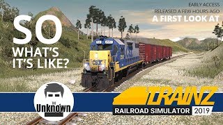 Trainz Railroad Simulator 2019 first look intro - Early Access released a few hours ago | READ Desc