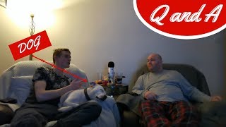 ASMR - Q+A with my DAD! (and DOG!) [Whispered/Soft-Spoken]