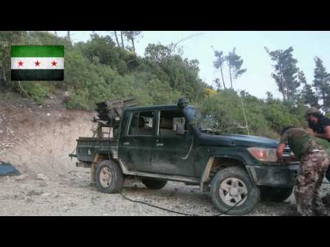 استهداف نقاط تمركز وتجمعات قوات النظام في قرية عين عيسى في ريف اللاذقية بعد تقدم قوات النظام إليها بواسطة صواريخ كاتيوشا تمهيداُ لاقتحامها من قبل الفرقة الثانية الساحلية