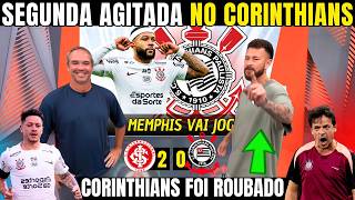 GLOBO ESPORTE CORINTHIANS! FOI CONFIRMADO AGORA! MEMPHIS PODE AJUDAR O TIMÃO NO JOGO DE VOLTA DA COP