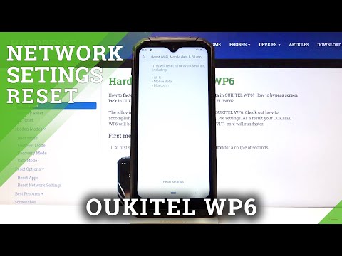 How to Reset Network Settings in OUKITEL WP6 – Restore Network Settings