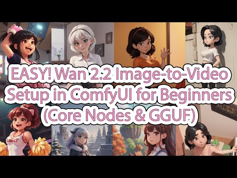 Wan 2.2 Image-to-Video 14B GGUF | Beginner ComfyUI Workflow